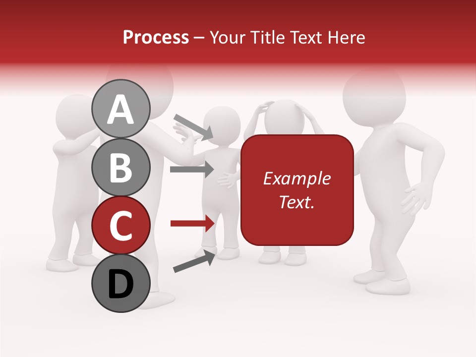 Standing Explaining Company PowerPoint Template