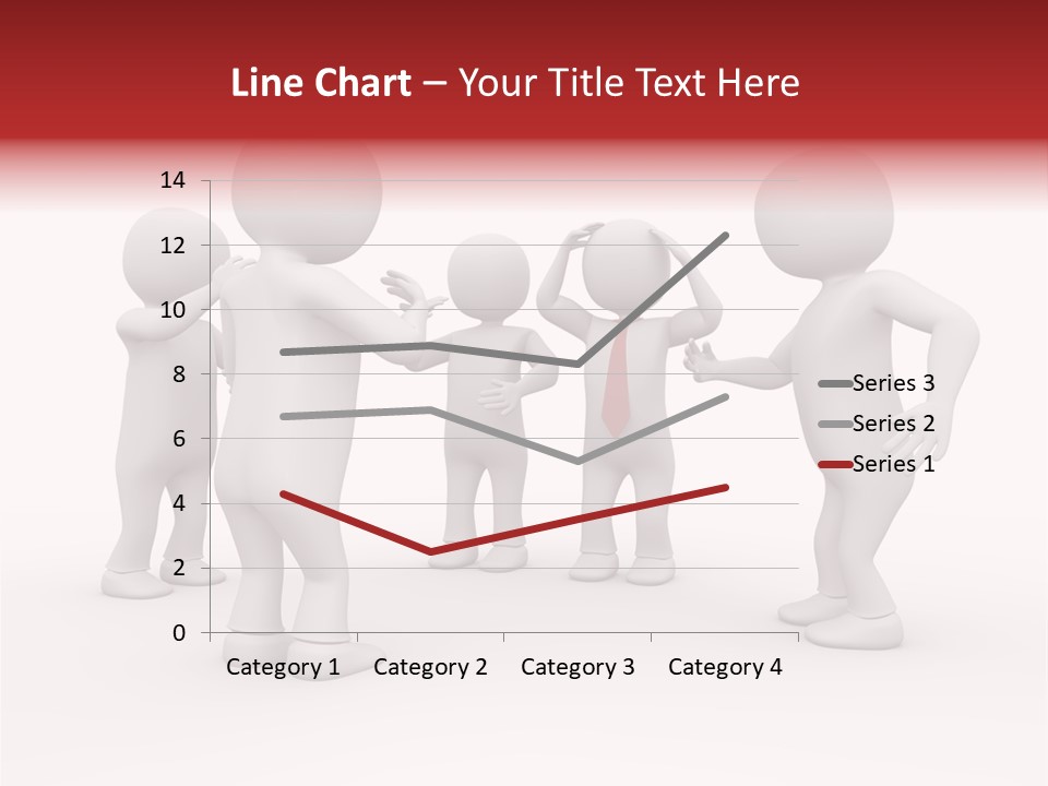 Standing Explaining Company PowerPoint Template