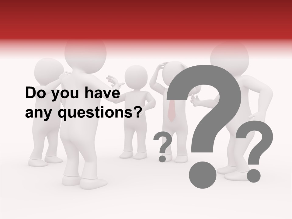 Standing Explaining Company PowerPoint Template