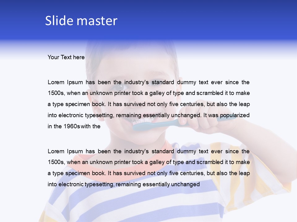 Healthy Fresh One PowerPoint Template