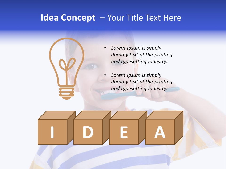 Healthy Fresh One PowerPoint Template