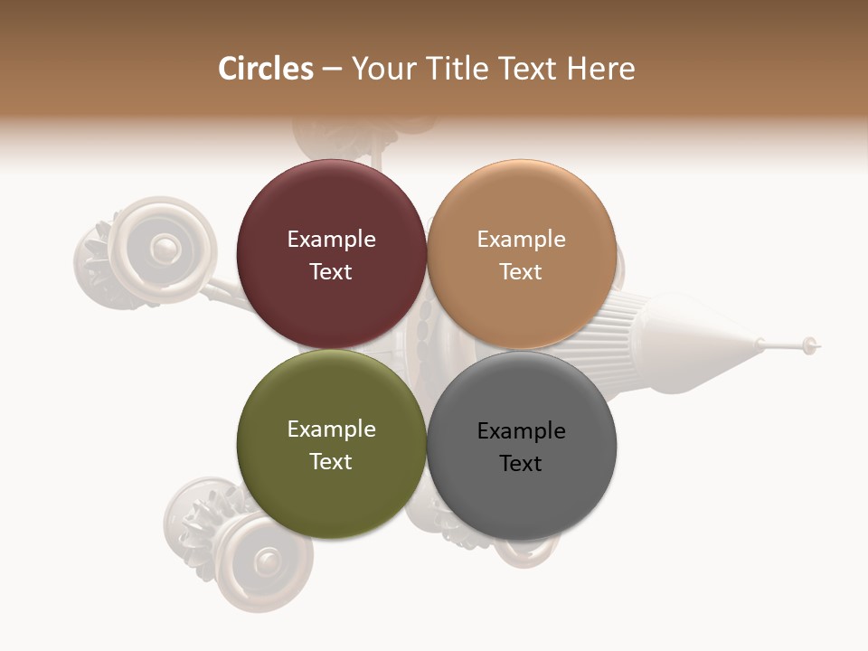 Flight Journey Earth PowerPoint Template