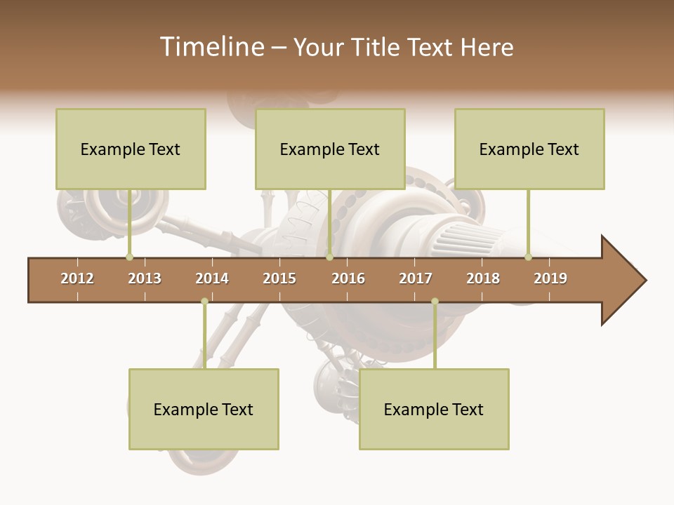 Flight Journey Earth PowerPoint Template