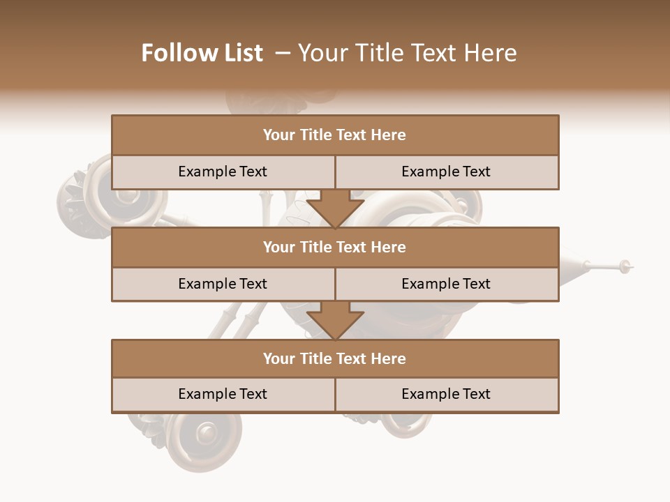 Flight Journey Earth PowerPoint Template