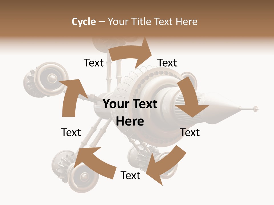 Flight Journey Earth PowerPoint Template