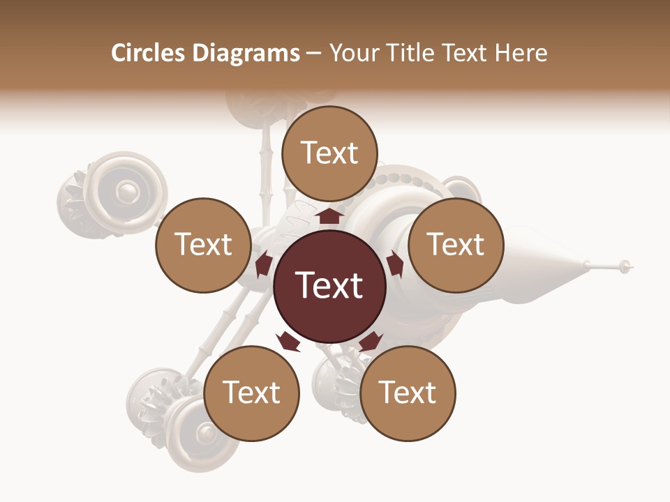 Flight Journey Earth PowerPoint Template