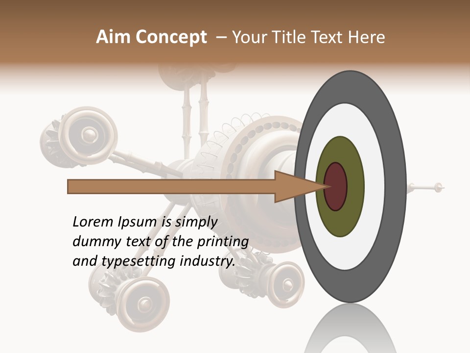 Flight Journey Earth PowerPoint Template