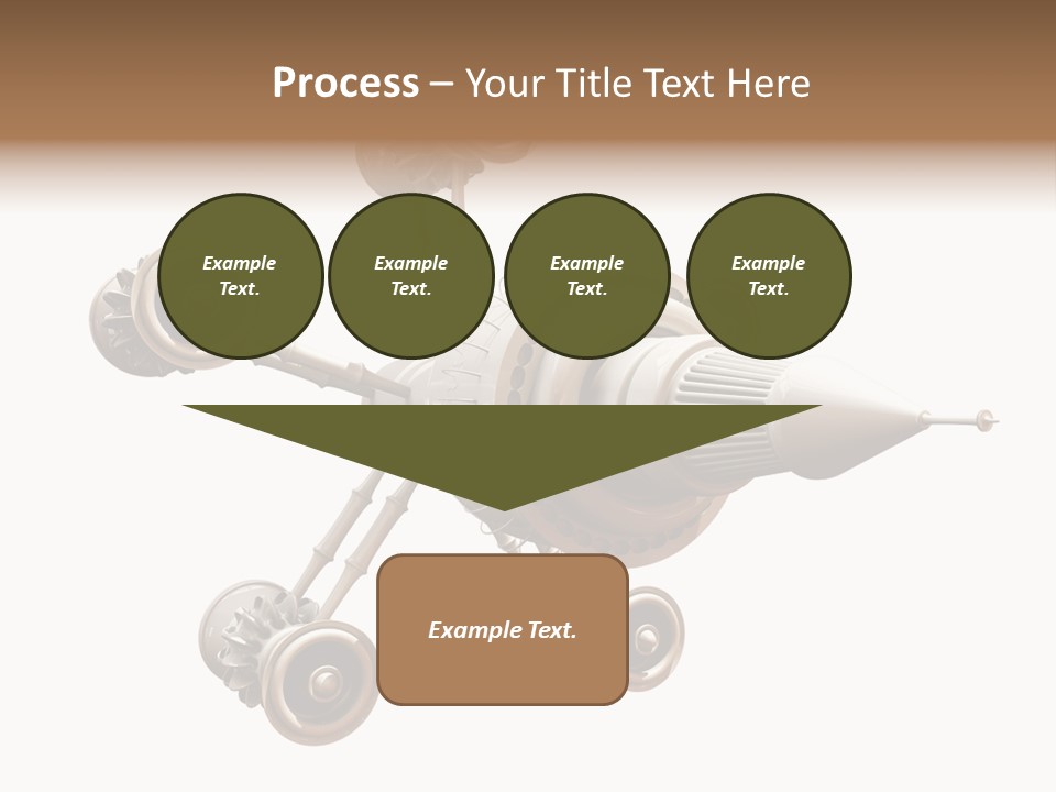 Flight Journey Earth PowerPoint Template