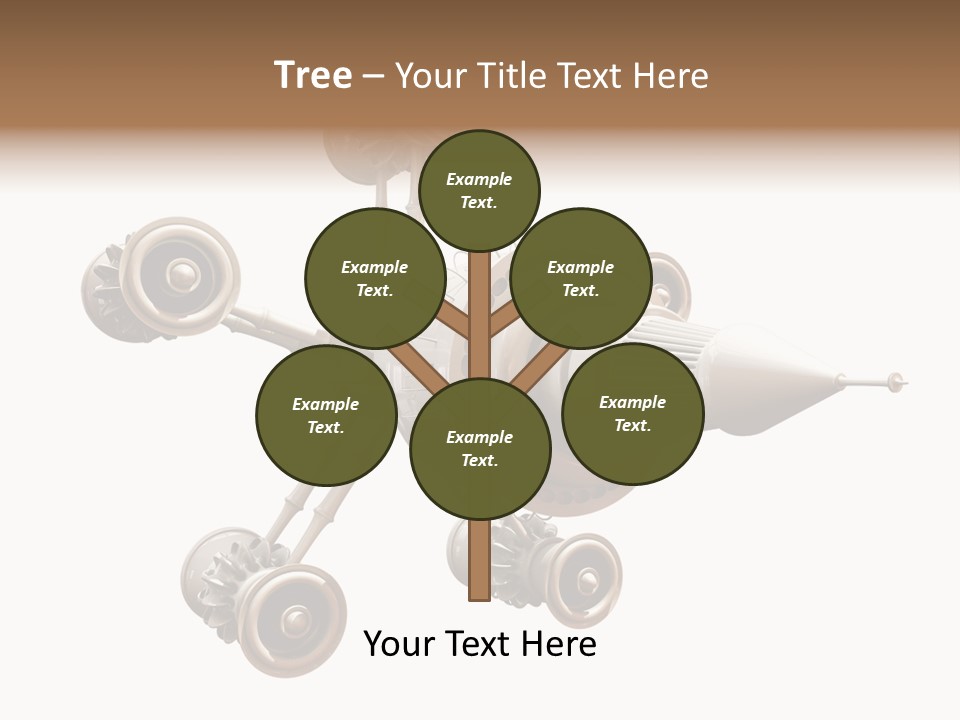 Flight Journey Earth PowerPoint Template