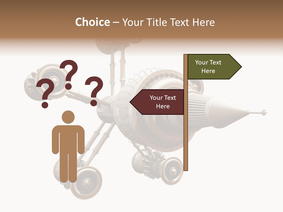 Flight Journey Earth PowerPoint Template