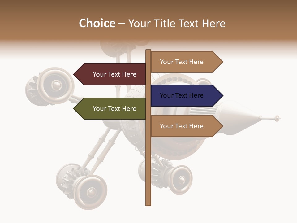 Flight Journey Earth PowerPoint Template