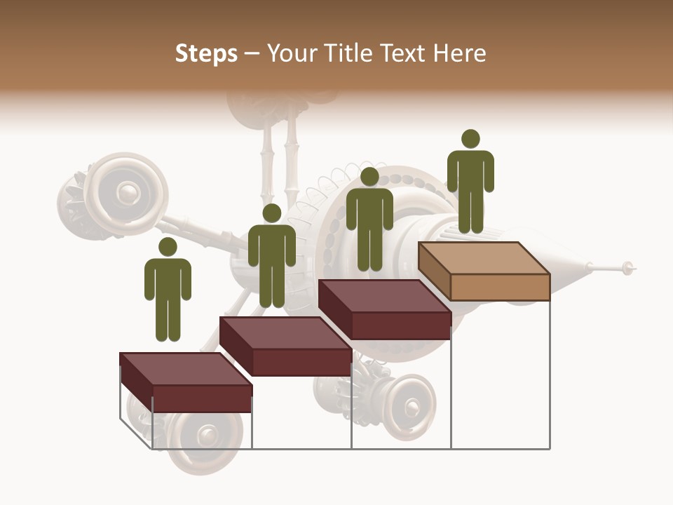 Flight Journey Earth PowerPoint Template