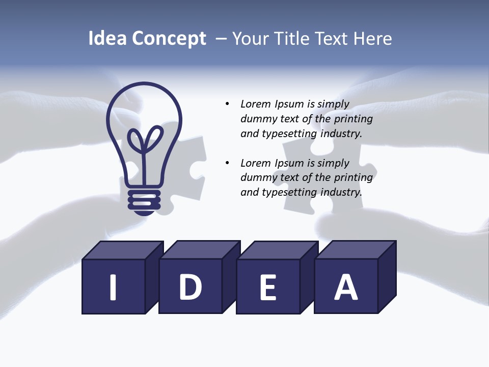 Creativity Connection Communication PowerPoint Template