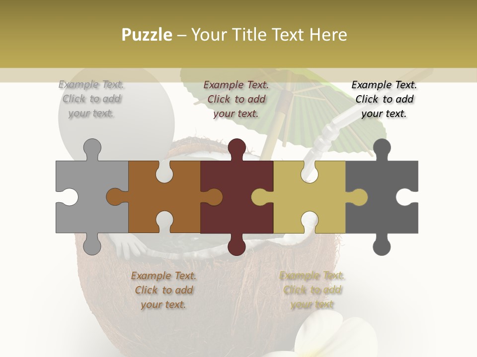 Fear Metaphor Corporate PowerPoint Template