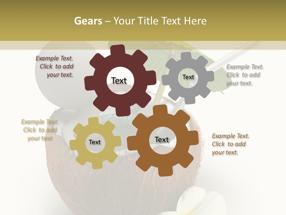 Fear Metaphor Corporate PowerPoint Template