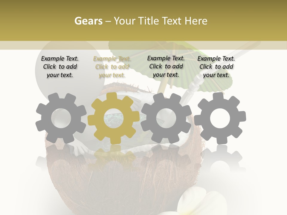Fear Metaphor Corporate PowerPoint Template
