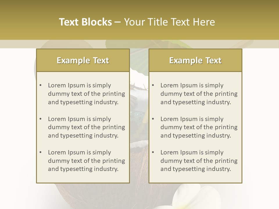Fear Metaphor Corporate PowerPoint Template