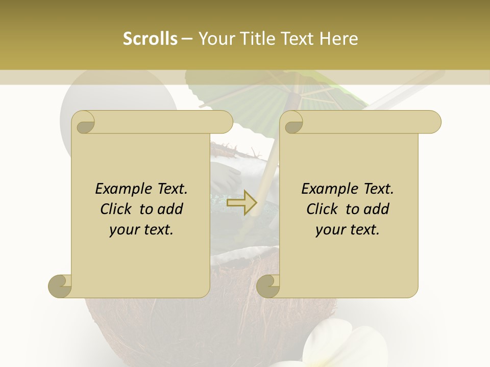 Fear Metaphor Corporate PowerPoint Template