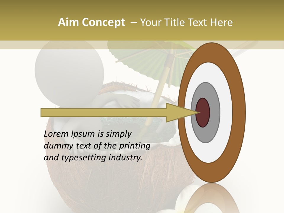 Fear Metaphor Corporate PowerPoint Template