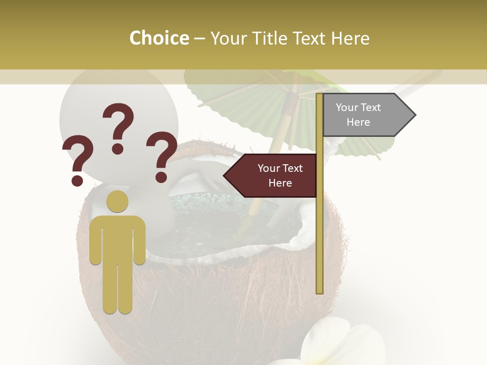 Fear Metaphor Corporate PowerPoint Template