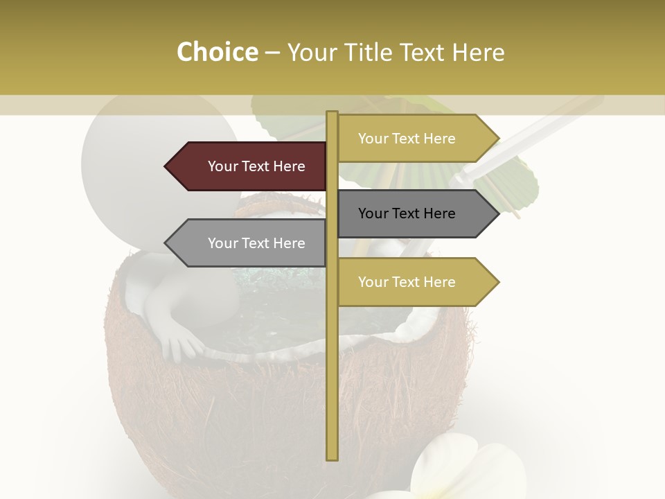 Fear Metaphor Corporate PowerPoint Template