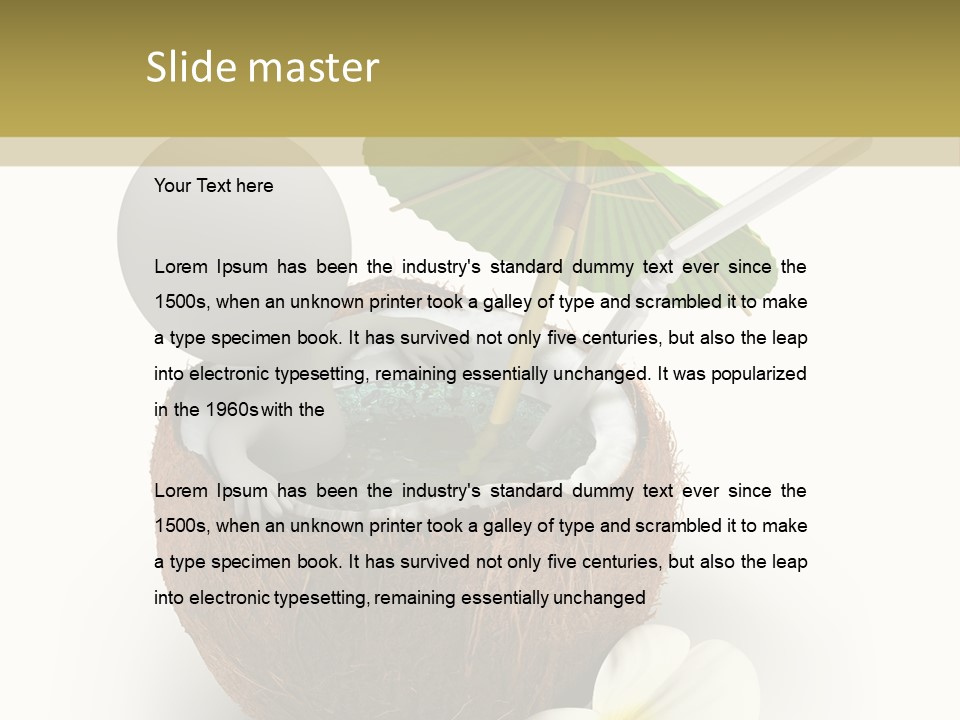 Cute Thailand Lux PowerPoint Template