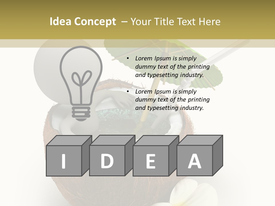 Cute Thailand Lux PowerPoint Template