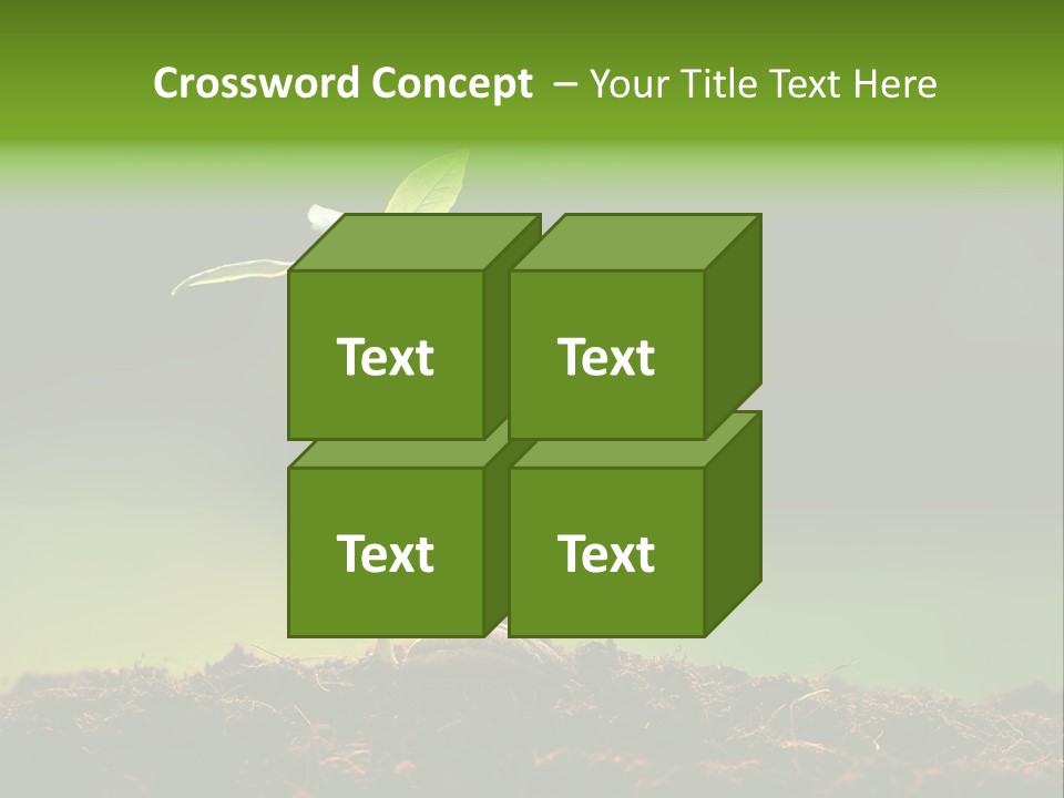 Root Seed Gardening PowerPoint Template