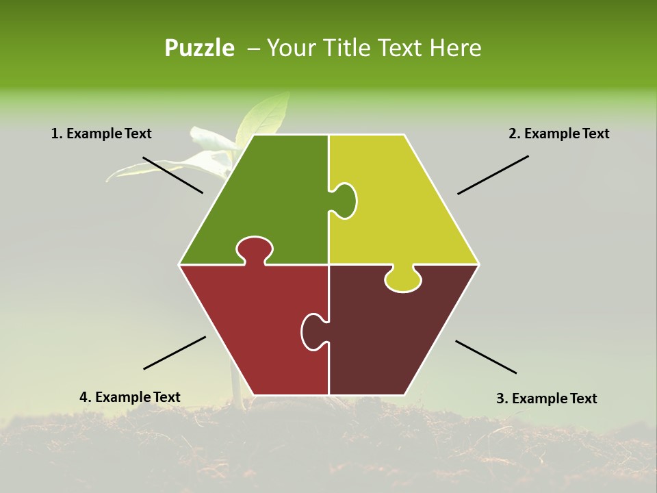 Root Seed Gardening PowerPoint Template