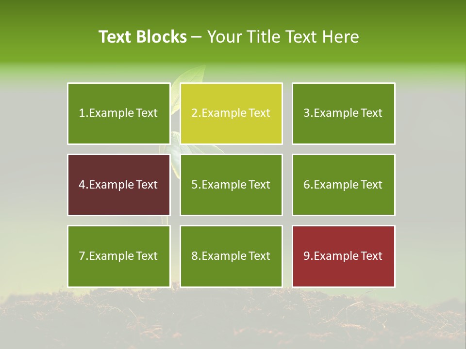Root Seed Gardening PowerPoint Template
