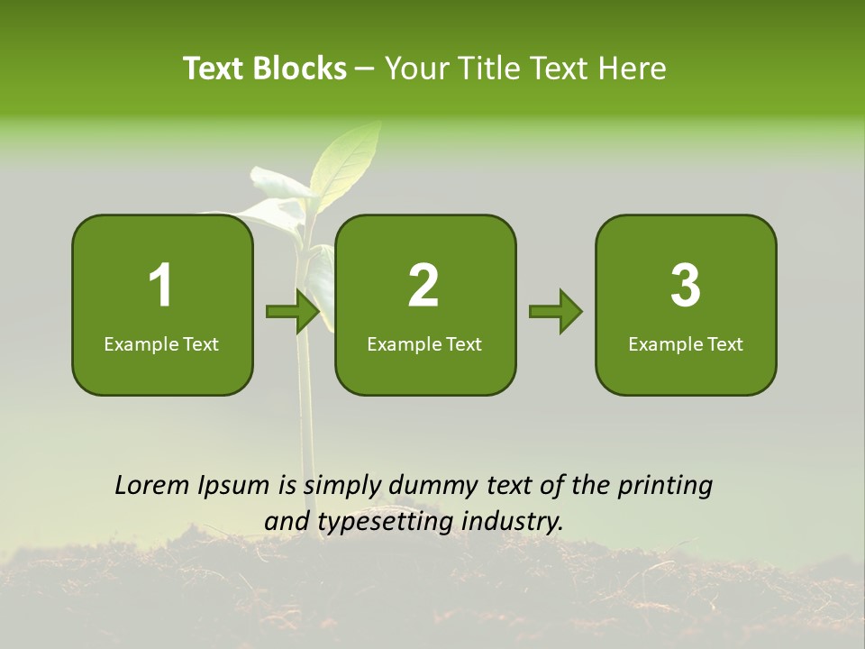 Root Seed Gardening PowerPoint Template