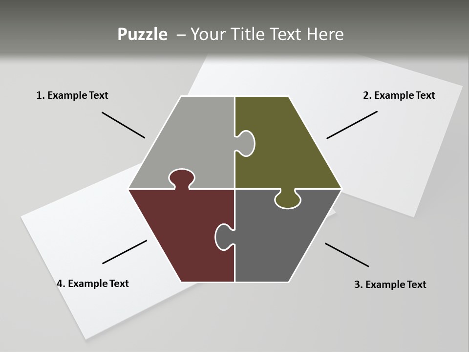 Namecard Contact Blank PowerPoint Template