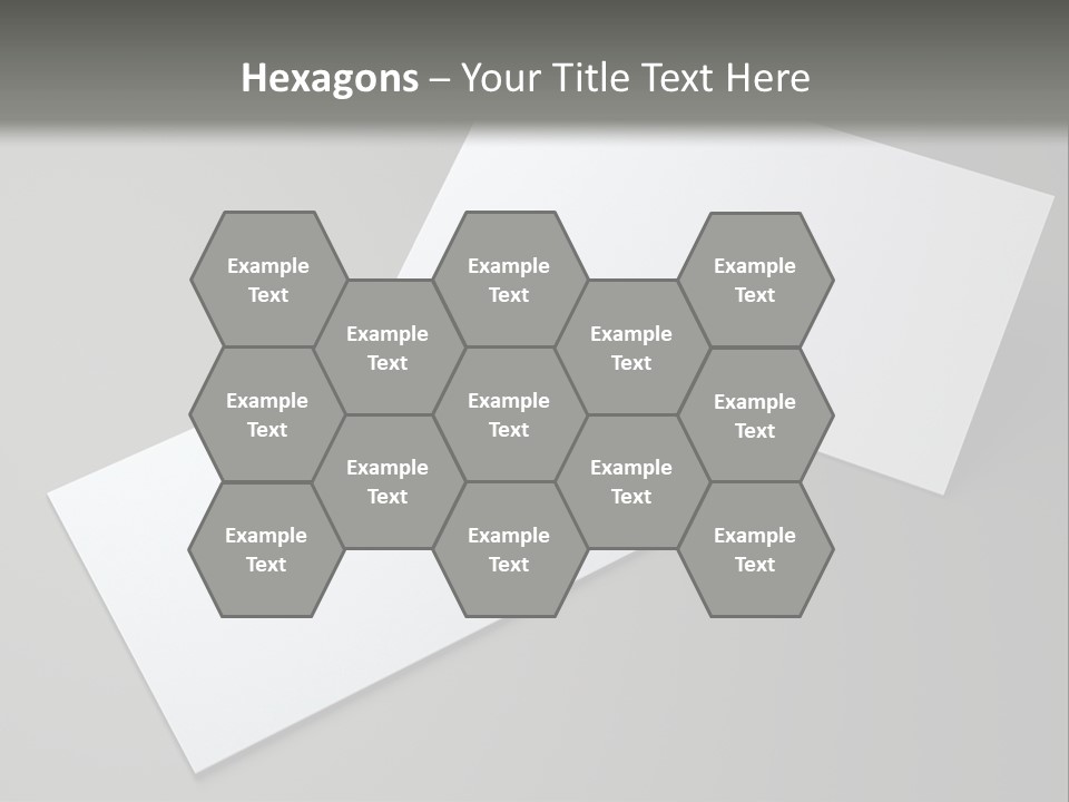 Namecard Contact Blank PowerPoint Template