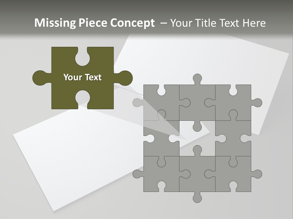 Namecard Contact Blank PowerPoint Template