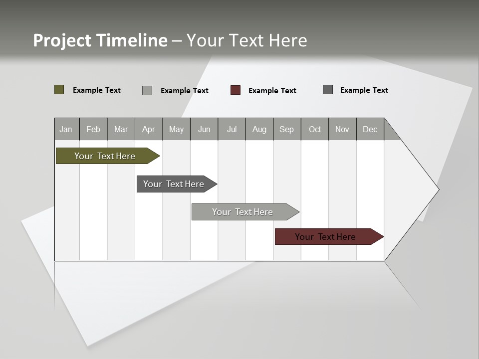 Namecard Contact Blank PowerPoint Template