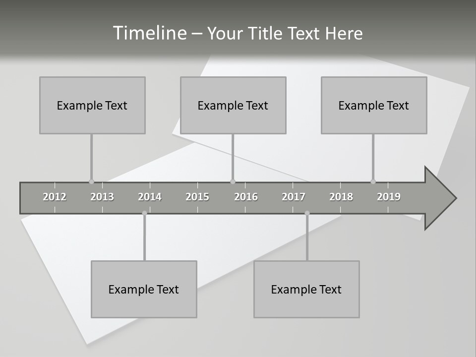 Namecard Contact Blank PowerPoint Template