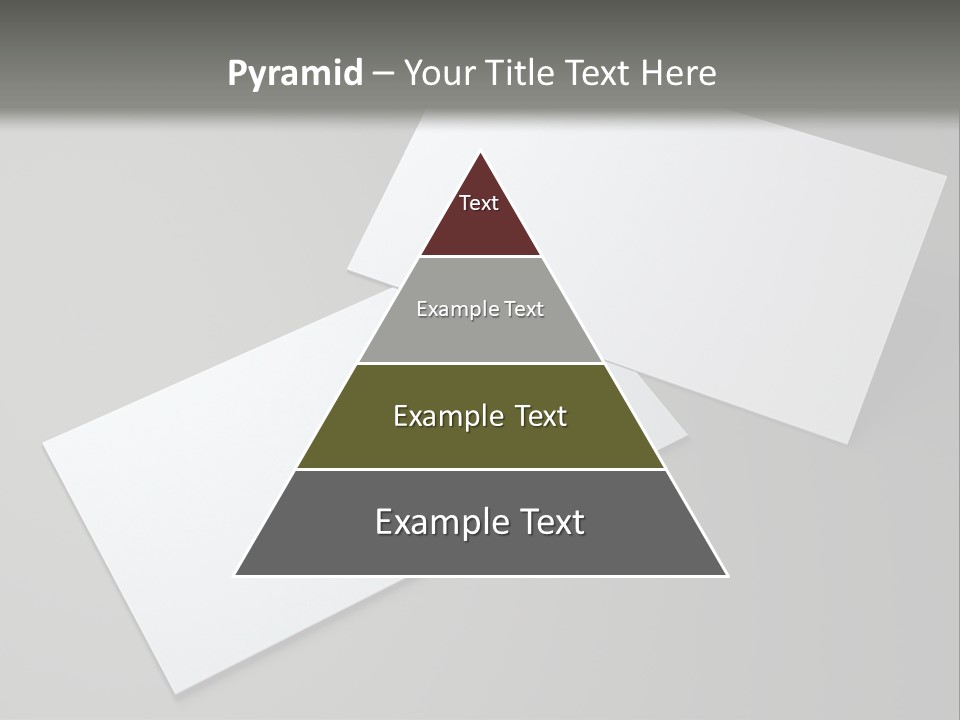 Namecard Contact Blank PowerPoint Template