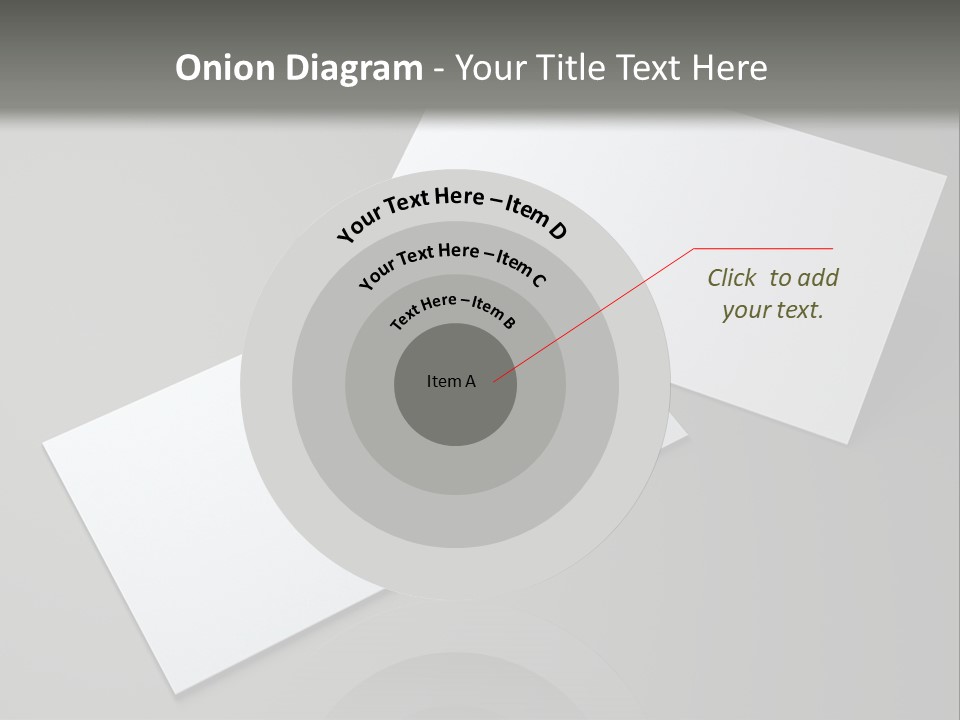 Namecard Contact Blank PowerPoint Template