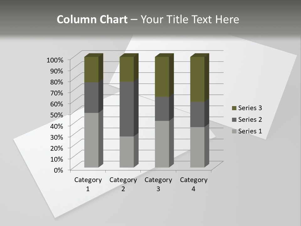 Namecard Contact Blank PowerPoint Template