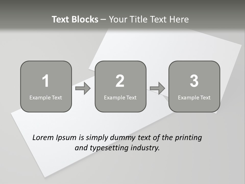 Namecard Contact Blank PowerPoint Template