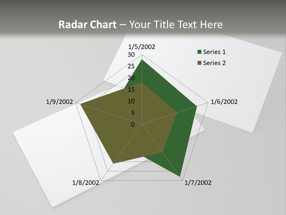 Namecard Contact Blank PowerPoint Template
