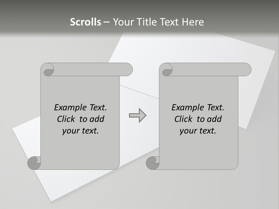 Namecard Contact Blank PowerPoint Template