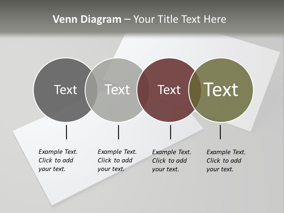 Namecard Contact Blank PowerPoint Template