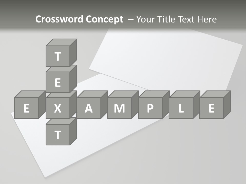 Namecard Contact Blank PowerPoint Template