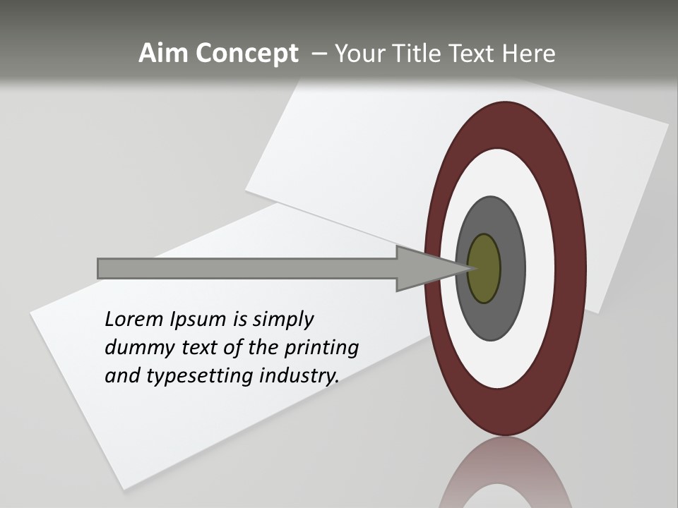 Namecard Contact Blank PowerPoint Template