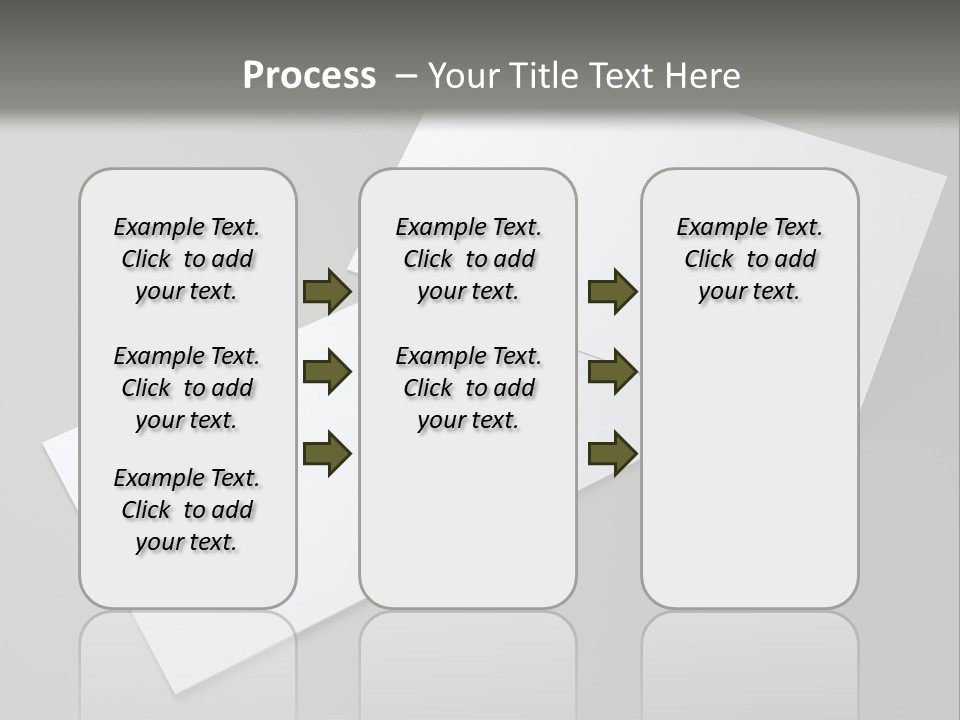 Namecard Contact Blank PowerPoint Template