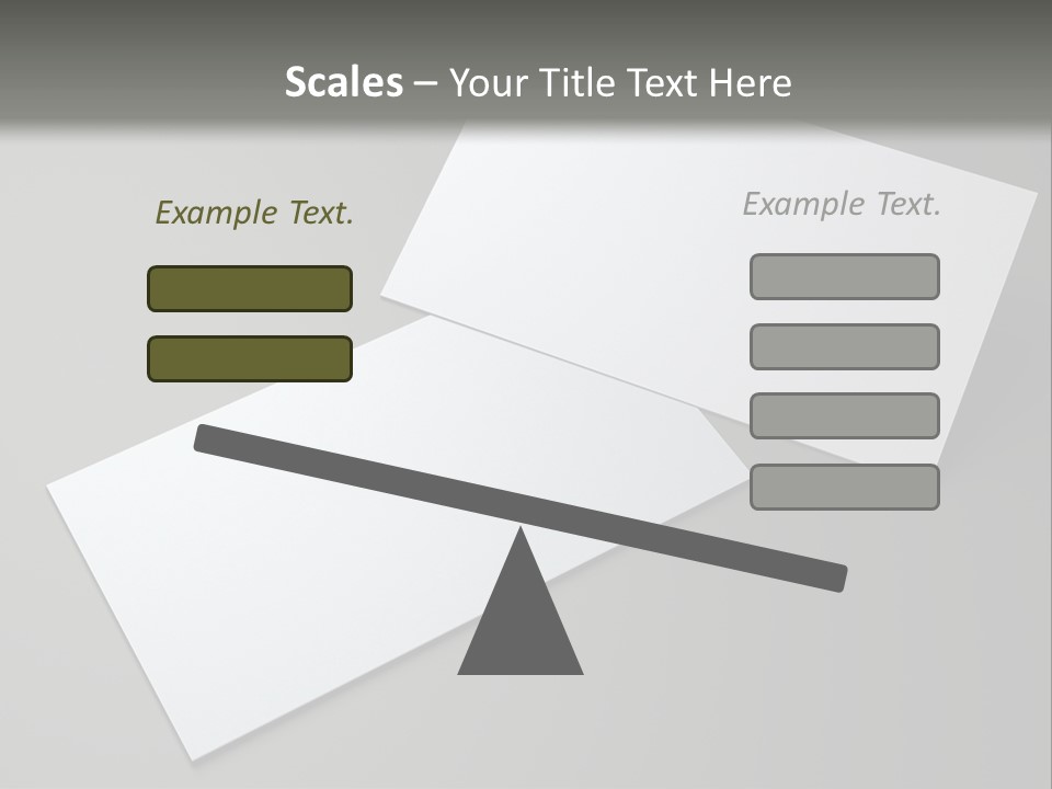 Namecard Contact Blank PowerPoint Template
