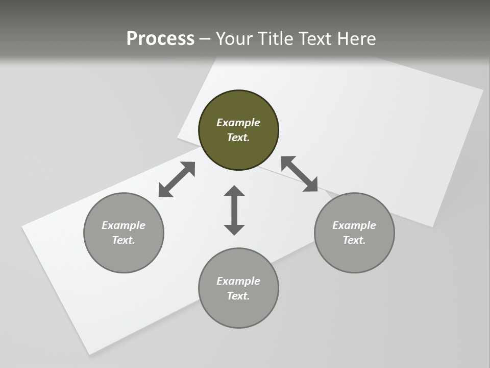Namecard Contact Blank PowerPoint Template