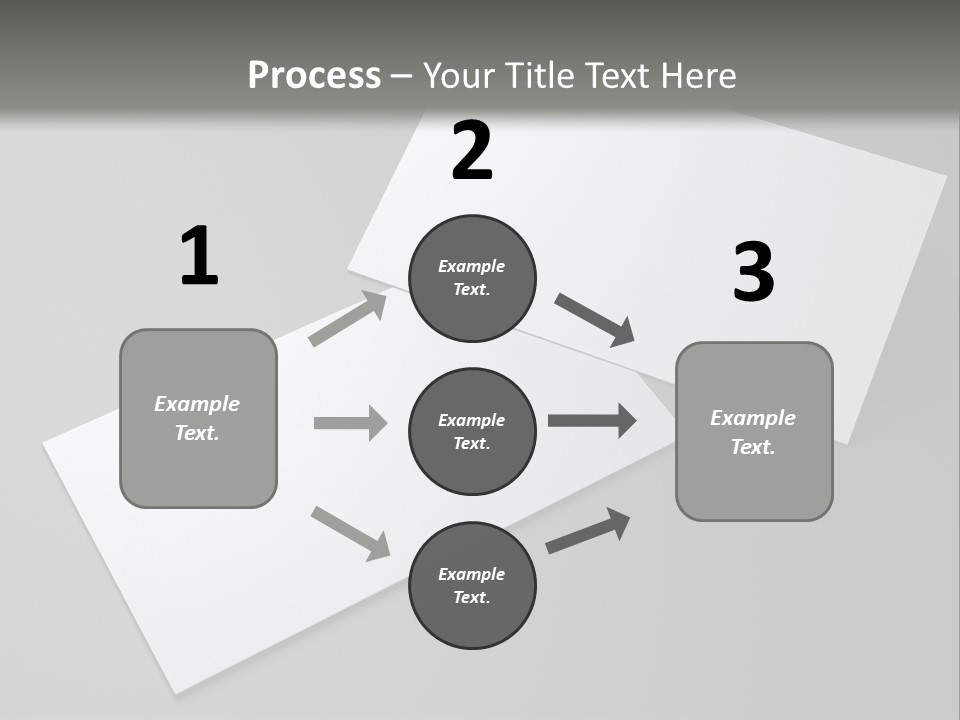 Namecard Contact Blank PowerPoint Template