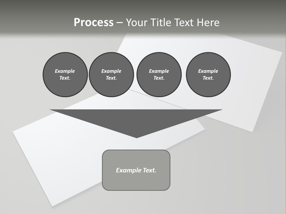 Namecard Contact Blank PowerPoint Template